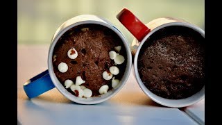 മുട്ട ഇല്ലാതെ ഒരു മിനിറ്റ് കൊണ്ട് മഗ് കേക്ക് Eggless 1 Minute Chocolate Mug CakeEps225 [upl. by Lj]