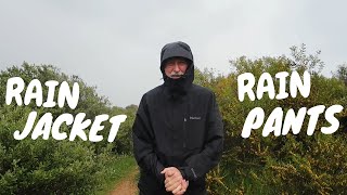 Marmot Minimalist rain jacket and pants [upl. by Nidnal]