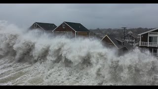 Crazy Winter Storms Noreaster  Big waves  huge snow  bomb cyclone  blizzard  winter hurricane [upl. by Notfol]