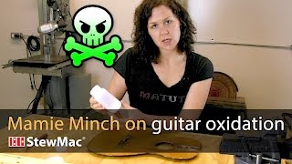 Mamie Minch on guitar restoration oxidation chemistry [upl. by Ilyse785]