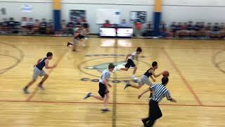 8B Jefferson Middle School Basketball Highlights vs Connally 20172018 [upl. by Ahseat]