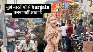 Shopping in Indian bazar  VLOG 🇮🇳 [upl. by Sigismondo]