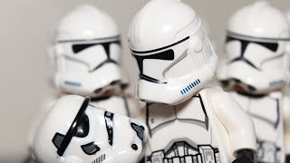 Clone Troopers React To Stormtrooper Armor  LEGO Star Wars Stop Motion [upl. by Niamrej]