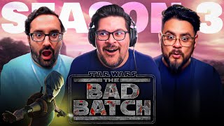 Star Wars The Bad Batch  Season 3 Trailer Reaction [upl. by Annahsal]