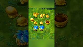 All PVZ Fusion Golden Plants plantsvszombies pvz memes shorts [upl. by Kacerek601]