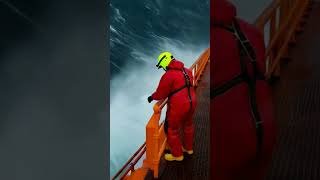 quotOil Rig Workers vs Massive Storm  Epic Waves amp Hurricane Windsquot [upl. by Palma]