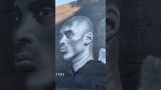 Los Angeles Street Art Kobe Bryant Mural [upl. by Auberbach579]