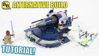 LEGO STAR WARS 75199 ALTERNATIVE BUILD DROID SCOUT AAT [upl. by Ives237]