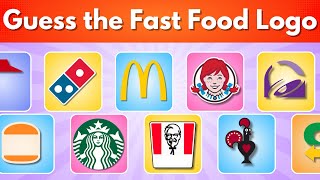 Guess the Fast Food Logo Quiz [upl. by Nagear932]