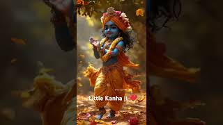 kanha ji  little Krishna lordkrishna bankebihari love like vrindavanmathuraradhakrishna [upl. by Kcired]