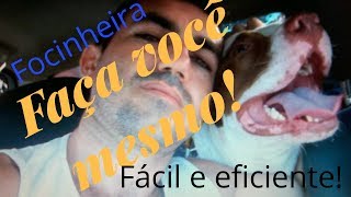 COMO FAZER UMA FOCINHEIRA DE EMERGÊNCIA PARA CACHORRO BRAVO [upl. by Llemert]