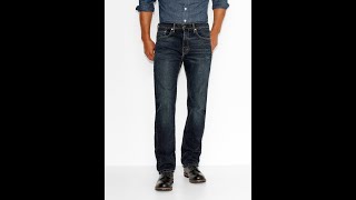 Levis Mens 505 Regular Fit Jeans Navarro [upl. by Aviv657]