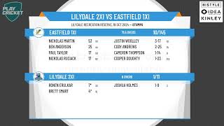 Lilydale 2XI v Eastfield 1XI [upl. by Flodur]