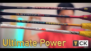 Yonex Astrox 100 ZZ vs 100 Tour vs 100 Game badminton racket review amp comparison [upl. by Langham991]