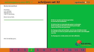 Staatsexamen B1  Examenopgaven Set 32 – Schrijven [upl. by Etteragram414]