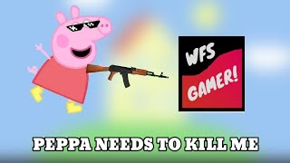 PEPPA NEEDS TO KILL ME  FUNNY VIDEO 😂😂😂😂😂PEPPA PIG EDITED PART 16 [upl. by Jehius]