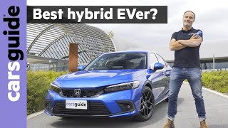 Honda Civic hybrid 2023 review eHEV  Could this EV hatch put the shine back on the Honda badge [upl. by Cly178]