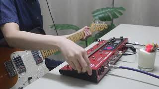 58 Boss RC600 using only builtin effects Part 1 [upl. by Sirahc]