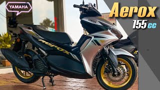 2024 YAMAHA Aerox 🔥  Updated Aerox 155 Detailed video  Harsh verma [upl. by Fredkin8]