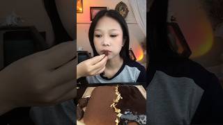 Dark chocolate Galore p2 🤎🍫🍫 mukbang chocolavacake asmreating [upl. by Neyuh]