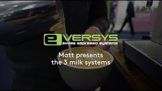 Eversys three milk systems [upl. by Maximilien]