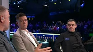 KBV738 Ronnie OSullivan Talks to Stephen HendryKyren Wilson about his Win at the 2023 UK Snooker [upl. by Larual]