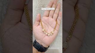 Antique jewellery at wholesale prices  WA 9620717408 choker necklacedesignswithprice haram yt [upl. by Noryahs]