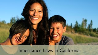 Inheritance Laws In California  Rules of Intestate Succession [upl. by Netnilc]