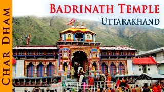 Char Dham  Badrinath Temple  Uttarakhand  Indian Temple Tours [upl. by Coonan830]