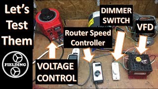 Will A Dimmer Switch or Transformer Control An Induction Motors Speed 038 [upl. by Ennayhs112]