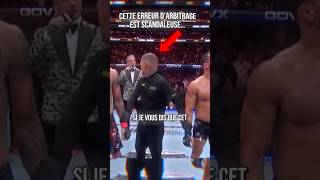 Cet arbitre doitil être radié de l’UFC 😳 ufc mma [upl. by Fleisher]