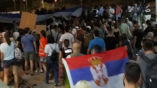 Blokada železnicke stanice Beograd [upl. by Nav]