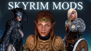 Skyrim Mods  DLC Sized Land New Unique Follower SMP Accessories amp More [upl. by Declan]