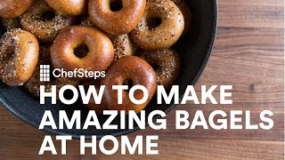 How to Make Amazing Bagels at Home [upl. by Annairb40]