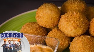 Recetas Prácticas Bites de papa  Cocineros Mexicanos [upl. by Gnuhp]