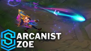 Arcanist Zoe Skin Spotlight  PreRelease  League of Legends [upl. by Ellehcen]