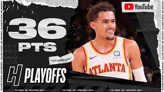 Trae Young ELIMINATES The Knicks 36 Points Full Highlights In Game 5 🔥 [upl. by Renard132]