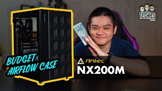 Affordable Airflowfocused PC Case Antec NX200M [upl. by Jacquet]