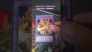 Metalfoes Crimsonite fusion summon tutorial yugioh [upl. by Galina587]