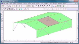 MAXSURF Multiframe  Applying Loads [upl. by Eyram]