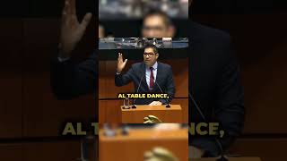 Está bien ir al Table Dance Dice senador de Morena [upl. by Eenram982]