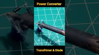 Power Converter With transfermer amp diode [upl. by Eliason]