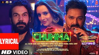 CHUMMA Lyrical Video RajkummarTriptiiPawan SinghSachinJigar  Vicky Vidya Ka Woh Wala Video [upl. by Alenas]