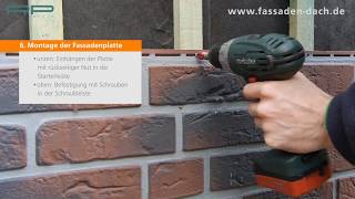 Vinybrick Hausverkleidung mit Platten aus Kunststoff [upl. by Eeima]