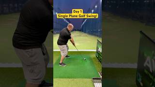 Single Plane Golf Swing Session 1 – The Grind Starts Now golf golfswing [upl. by Anaeg511]