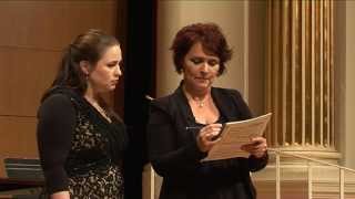 2013 Hannah Dahlenburg soprano MasterClass with Emma Matthews and David Harper [upl. by Kelvin]