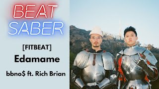 FITBEAT Edamame  bbno ft Rich Brian  Beat Saber [upl. by Barron]