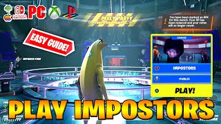 How To Play Impostors Map Code NOW In Fortnite IMPOSTORS MAP CODE [upl. by Braca]