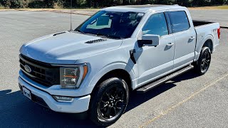 2023 Avalanche F150 Lariat with black appearance pkg In Depth Walk Around  Exhaust ✅ [upl. by Alasdair]