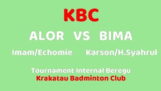 KBC internal beregu ImamEchomie Alor vs KarsoHSyahrul Bima Semar Hall Pamulang kbc semar [upl. by Martelli944]